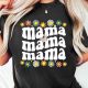 Butterfly Mama Floral Graphic Tee for Stylish Moms